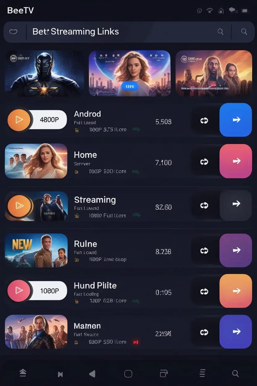 BeeTV Streaming Links - Multiple quality options
